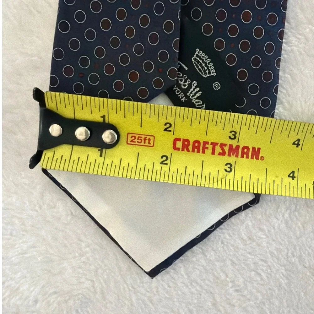 Countess Mara‎ Silk Tie Lot 9 Vintage Leopold Price & Rolle Striped Foulard Mens